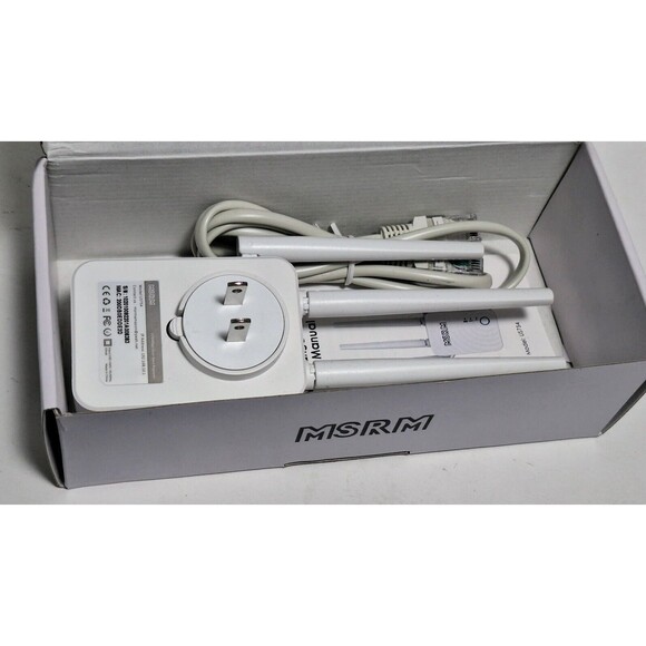 MSRM 1200MBS DUAL BAND REPEATER WI-FI SIGNAL & SPEED BOOSTER - Picture 5 of 5